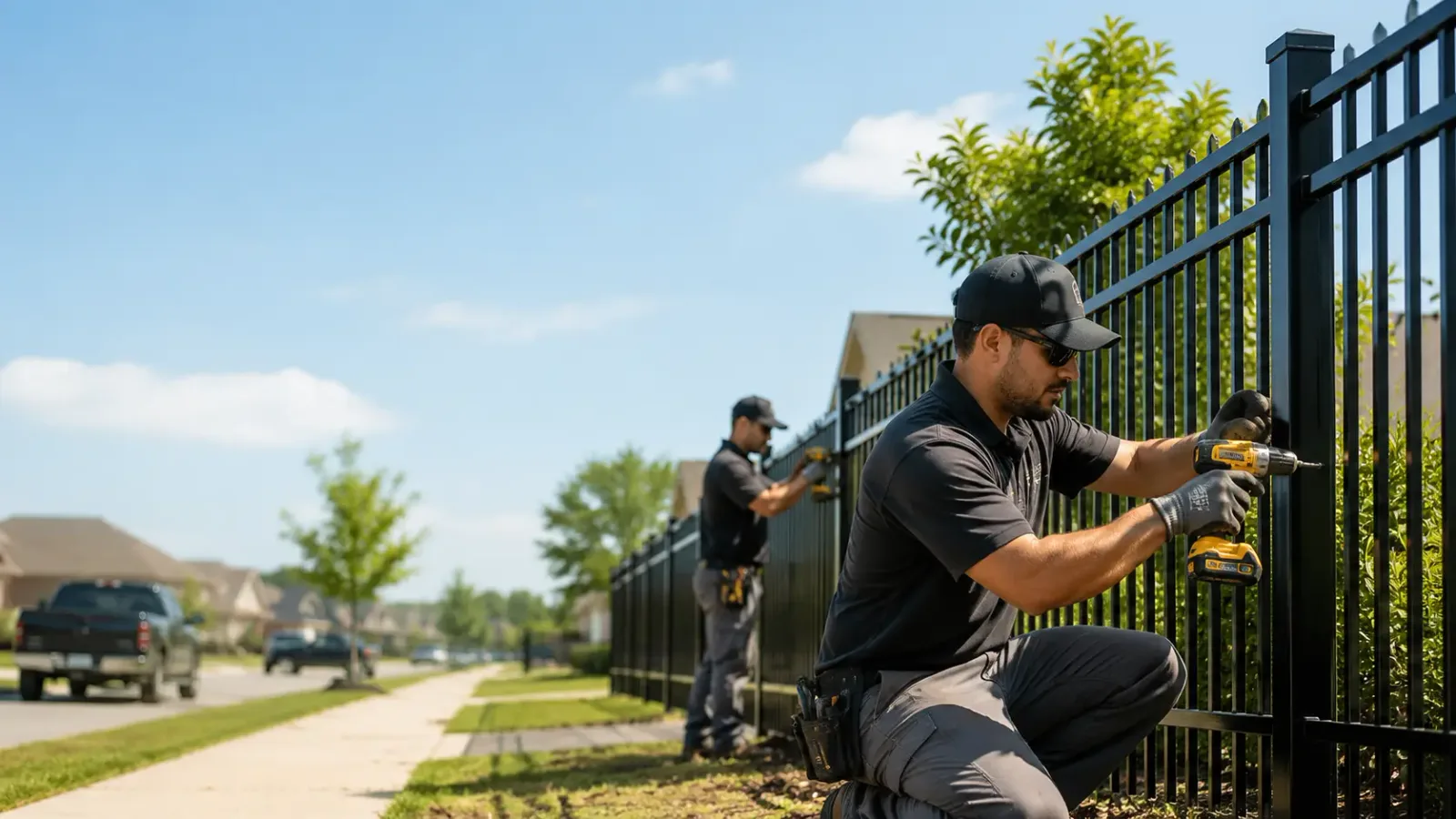 Metal Fence Installation in Keenes, IL